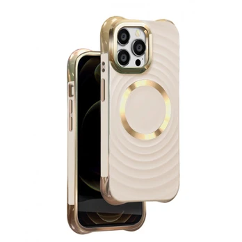 "Mocco Circle Glam MagSafe" dėklas "Apple iPhone 14 Pro