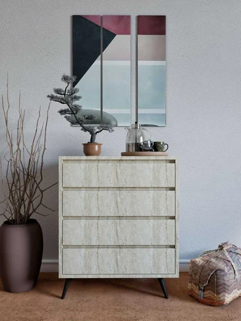 Asir Stalas, Suvera, 70x86x40 cm, Travertine