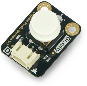 DFRobot Gravity skaitmeninis mygtukas Tact Switch, baltas