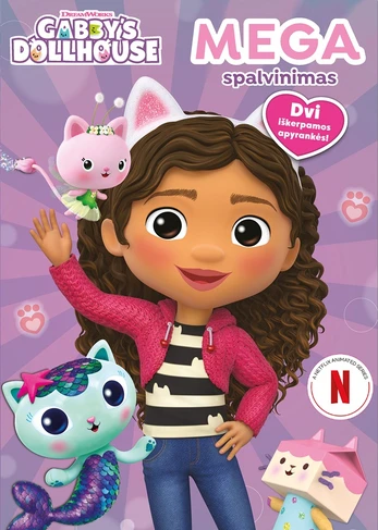 Gabbys Dollhouse. Mega spalvinimas