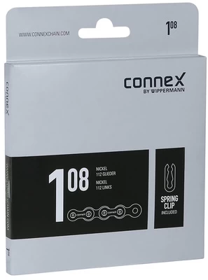 Priedas Connex 108, metalas, sidabro