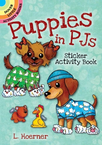 Puppies in PJs Sticker Activity Book