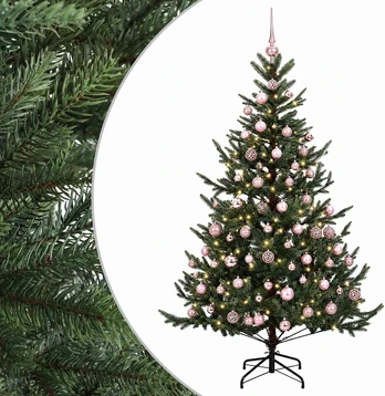 Dirbtinė kalėdinė eglutė su rutuliuku 210 cm 300 LED