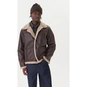Jack & Jones Dirbtinės odos striukė Cambridge 12282946 Ruda Regular Fit