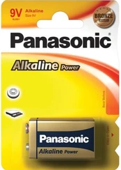 Panasonic Alkaline Power battery 6LR61APB/1B 9V | 6LF22APB/1BP kaina