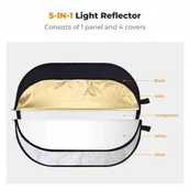 K&F Blenderis K&F Concept 5w1 - 90x60 cm