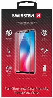Swissten Full Face Color Frame Tempered Glass for Samsung Galaxy S26 Plus 5G