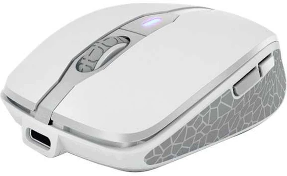 CHERRY DW 9100 SLIM klaviatūra RF belaidė + Bluetooth QWERTY US Anglų sidabrinė