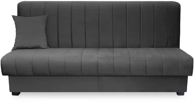 Mebel Elite Išskleidžiama sofa-lova SIGMA, 191 cm, pilka