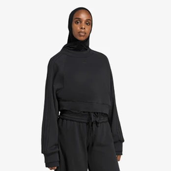 adidas Winterized Double Crew Sweatshirt Black - Dydis S (KS9231 Džemperiai)