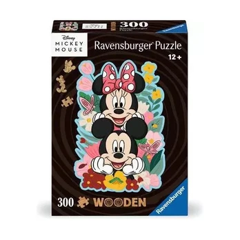Wooden Puzzle Disney Mickey & Minnie