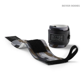 Better Bodies Camo Wrist Wraps (Apsauga riešams) 6419 - Dark