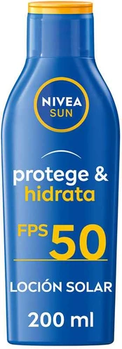 Nivea SUN PROTECTS & MOISTURIZES lotion SPF50+ 200 ml
