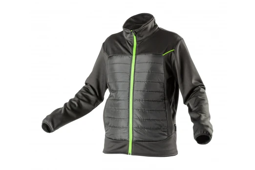 Striukė HOGERT WORKWEAR Levin, 96% poliesteris, 4% elastanas, juoda spalva, M (50) dydis