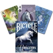 Bicycle Anne Stokes Unicorns kortos kaina