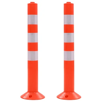Eismo reguliavimo stulpeliai, 2vnt., plastikas, 75cm
