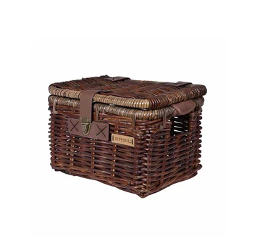 Front basket BASIL DENTON M, brown