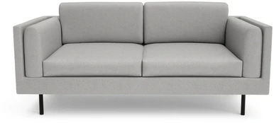 CITYSOFA 2 vietų sofa Chelsea - Sidabro