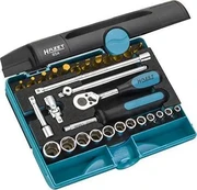 854-1 bit set/wrench set 1/4" - 33-pieces kaina