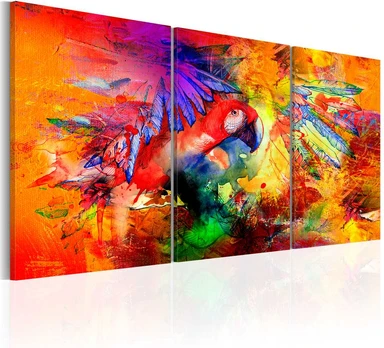 Artgeist Paveikslas - Colourful Parrot