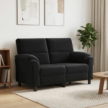Sofa Juoda 154 x 85 x 93 cm Aksomas