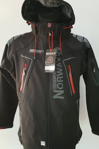 Striukė vyrams Geographical Norway, juoda