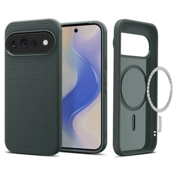 Dėklas SPIGEN LIQUID AIR MAG MAGSAFE GOOGLE PIXEL 11 PRO XL ABYSS Žalias