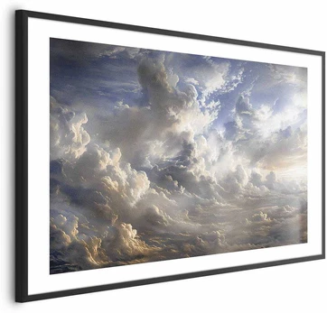 Artgeist Plakatas - Golden Reflections on Clouds Announcing Dusk