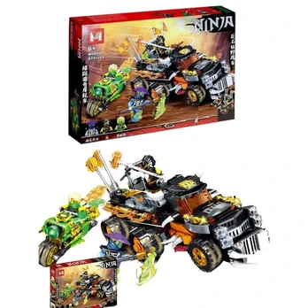 Ninjago konstruktorius - Mad Max! 615 + detalių.