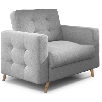 Fotelis Asgard Solid 09, pilkas, 92 cm x 105 cm x 88 cm