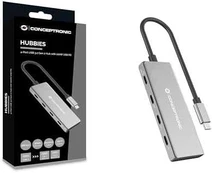 CONCEPTRONIC Dock USB-C->4x USB-C 100WPD o.įkroviklis 0.25m gr