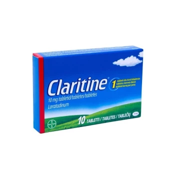 CLARITINE 10 mg tabletės N10