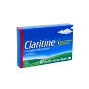 CLARITINE 10 mg tabletės N10 kaina