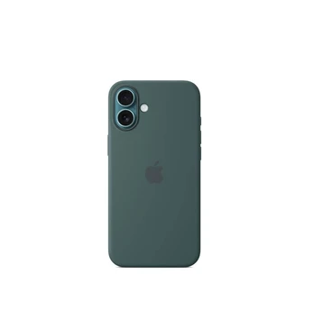 Dėklas iPhone 16 Plus Silicone Case with MagSafe - Lake Green