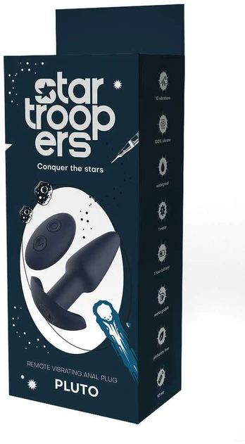 Analinis kištukas Dream Toys STARTROOPERS PLUTO Mėlyna