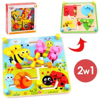 Dvipusis Medinis edukacinis žaidimas "Tooky Toy"