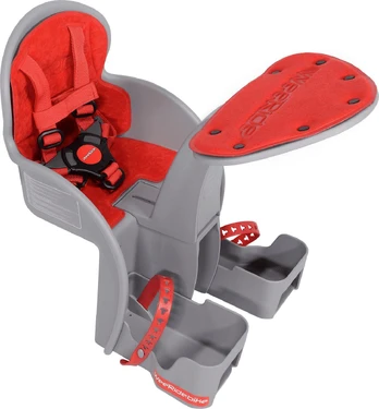 WeeRide Safe Front Classic Raudona dviračio sėdynė