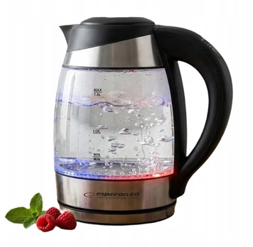 Elektrinis stiklinis virdulys Esperanza, 1,8 l