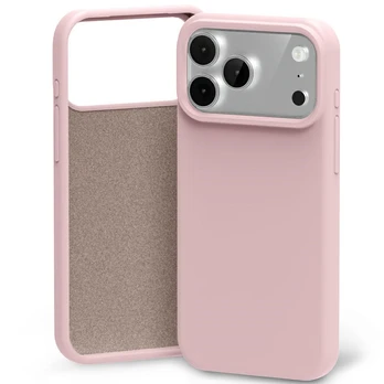 Dėklas Mercury Silicone do iPhone 17 Pro rożowo-smėlio