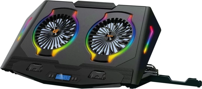 CONCEPTRONIC 2-Fan Cooling Pad (17.0")/ Ergonomisch Gaming
