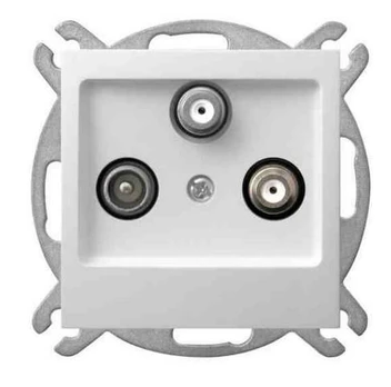 Ospel Antenos lizdas IMPRESJA RTV-SAT-SAT baltas