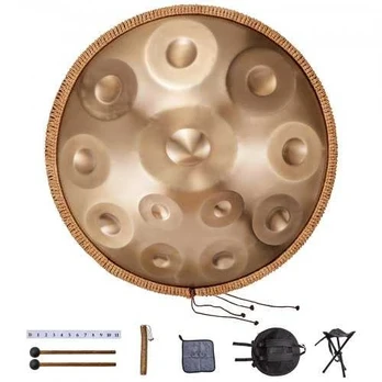 Handpan būgnas 22 cm 12 natų D minoras