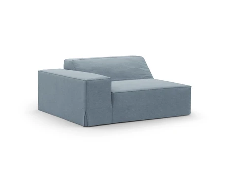 Modul Left, "Jodie", 1 Seat, 102x122x70, Muted Blue