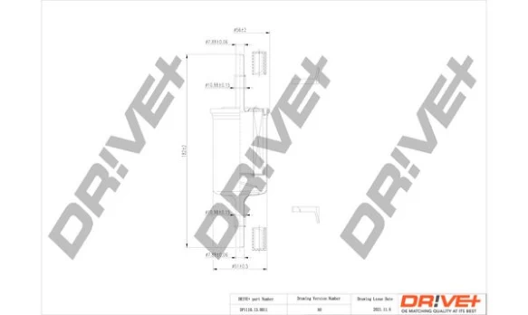 Kuro filtras Dr!ve+ DP1110.13.0011