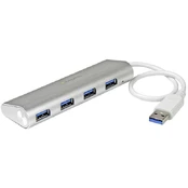 StarTech 4 PORT PORTABLE USB 3.0 HUB/USB3 HUBS kaina