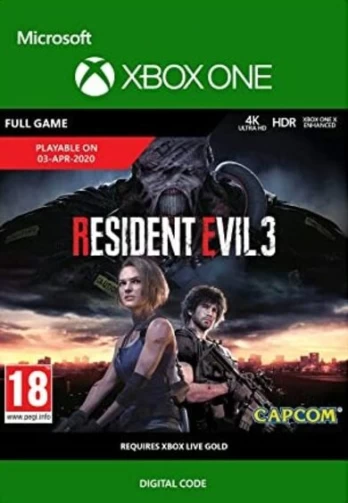 Resident Evil 3 Xbox