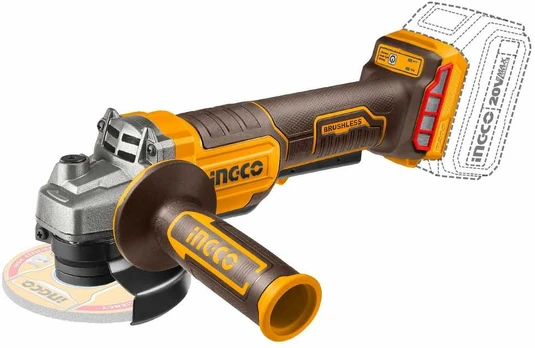 Ingco CAGLI211156 cordless angle grinder without battery and charger