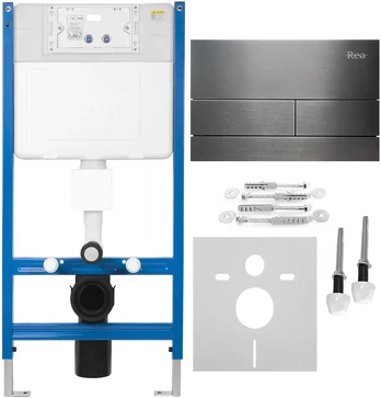 Įleistinis WC rėmas K011A-Q Rea T Titan