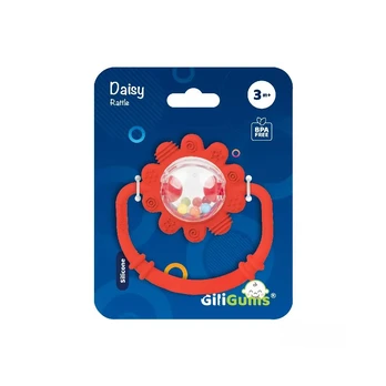 GILIGUMS GG 30059 Daisy rattle raudona