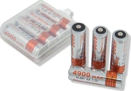 Kraunami elementai Star Power 4900mAh NI-MH AA